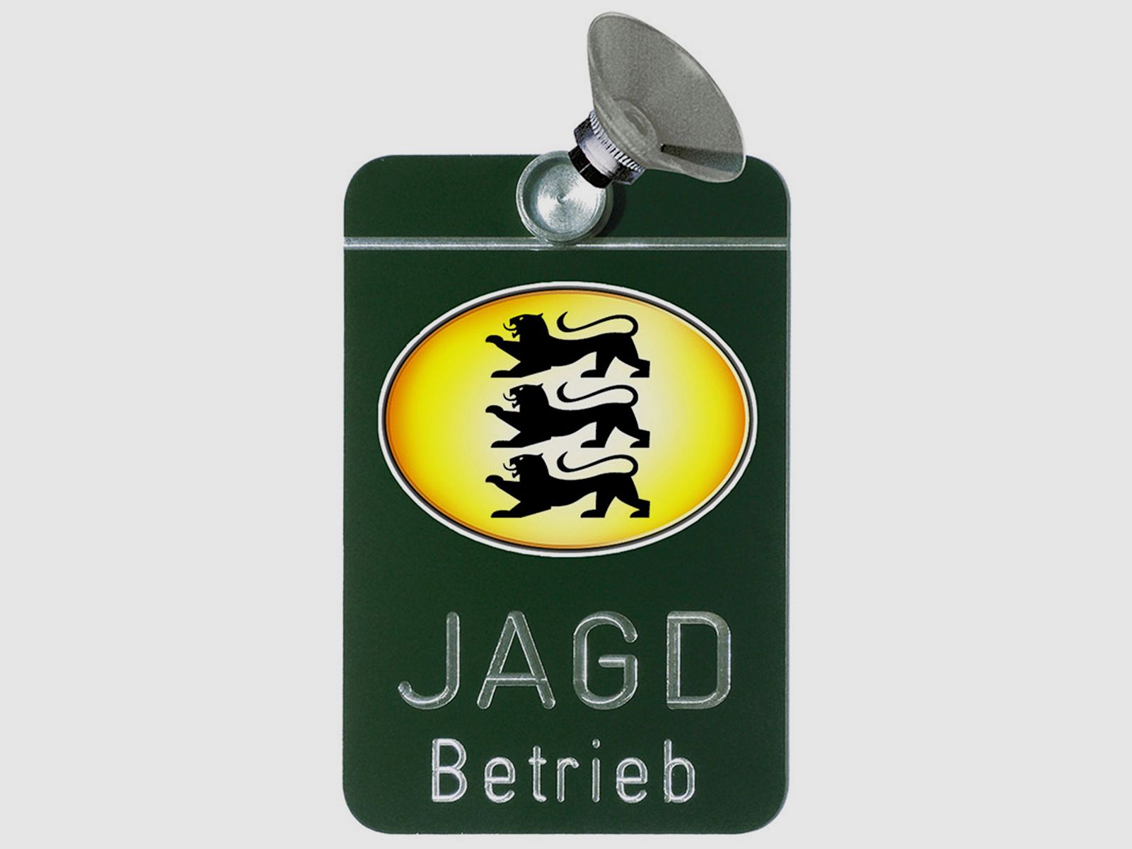 Akah Autoschild Jagdbetrieb Baden-Württemberg