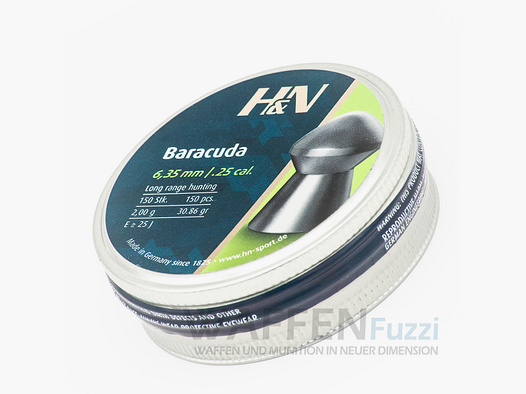 H&N Baracuda Diabolo calibro 6,35mm