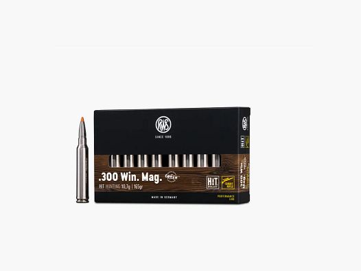 AMUNICJA KULOWA RWS .300 WIN MAG HIT SHORT RIFLE 10,7G / 165GR