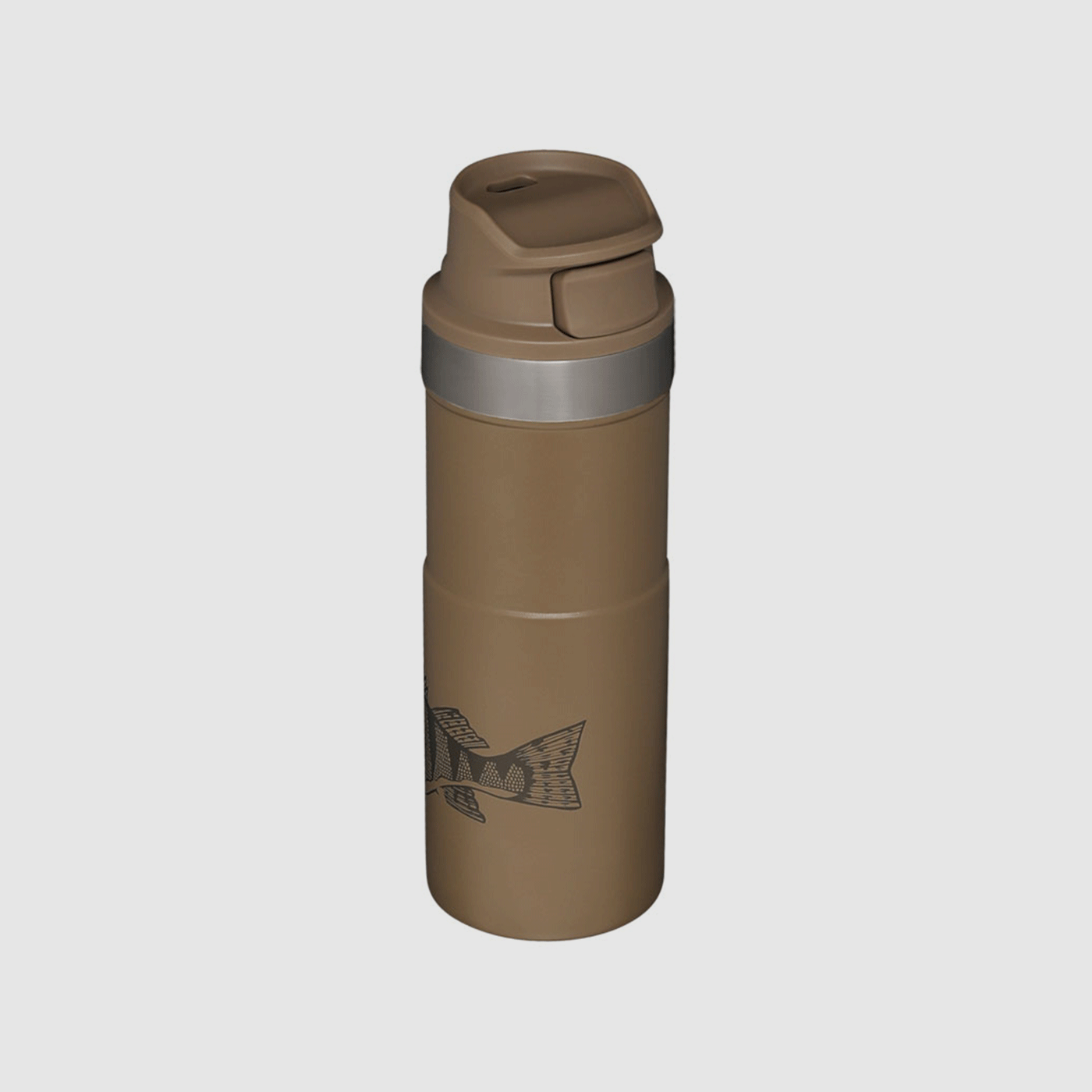 STANLEY – CLASSIC TRIGGER-ACTION TRAVEL MUG 16oz /470ml Peter Perch Tan, image 1 of 4