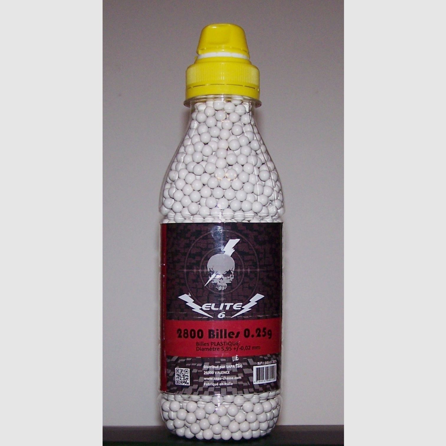 Biologisch abbaubare Flasche von 2800 mit 0,25gr, Bild 1 von 2