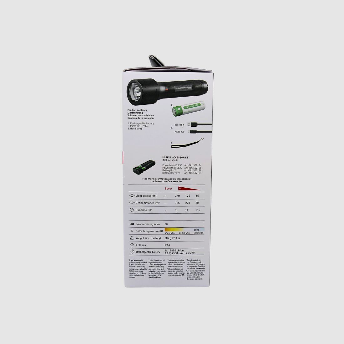 LED-Lenser P6R Core QC Torce, immagine 4 di 4
