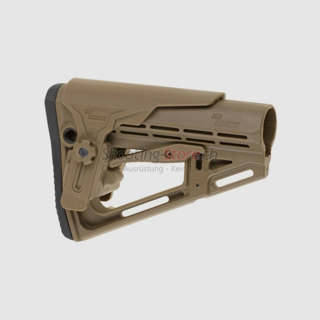 IMI Defense TS-1 Tactical Stock Mil Spec with Cheek Rest Tan