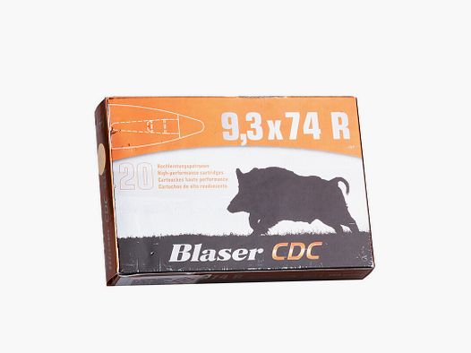 Blaser 9,3x74R CDC 16,2g/250gr.