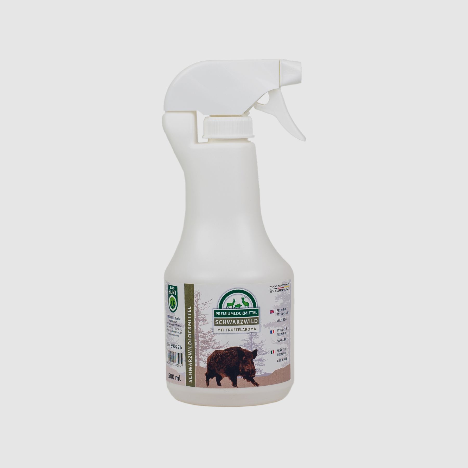 Wild boar attractant with truffle