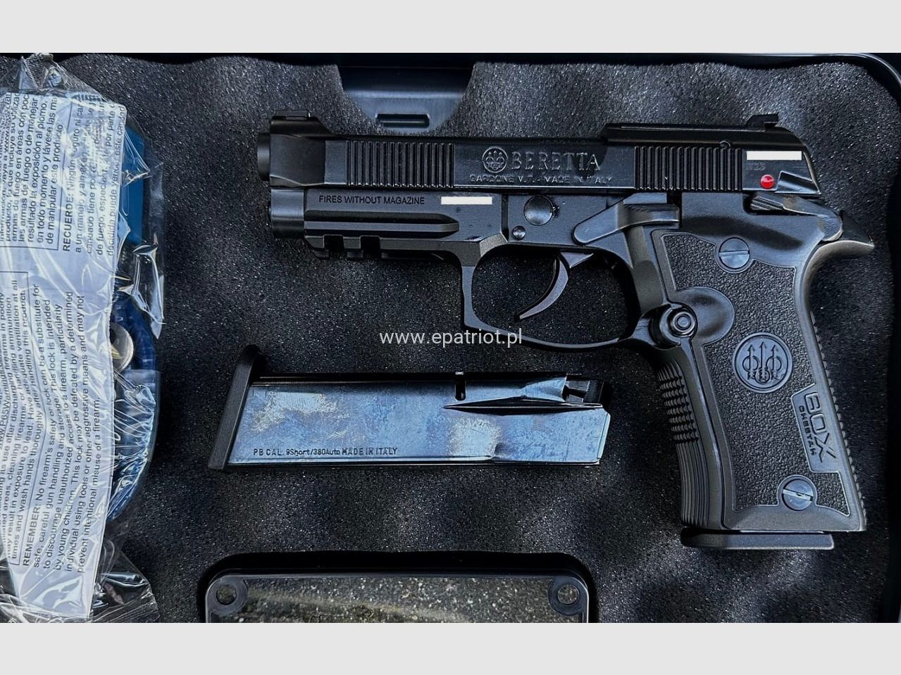 Pistola Beretta 80X CHEETAH cal. 9 SHORT, imagen 2 de 2
