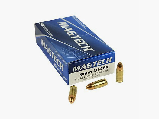 Magtech Magtech 9 mm 124 grs FMJ ( #9B )