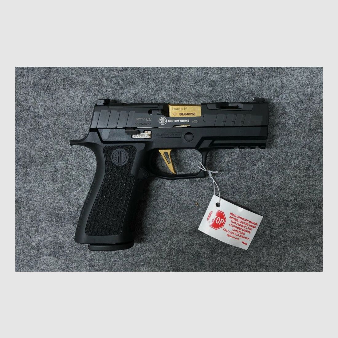 SIG Sauer P320 Spectre Gold 9mmLuger, immagine 1 di 3
