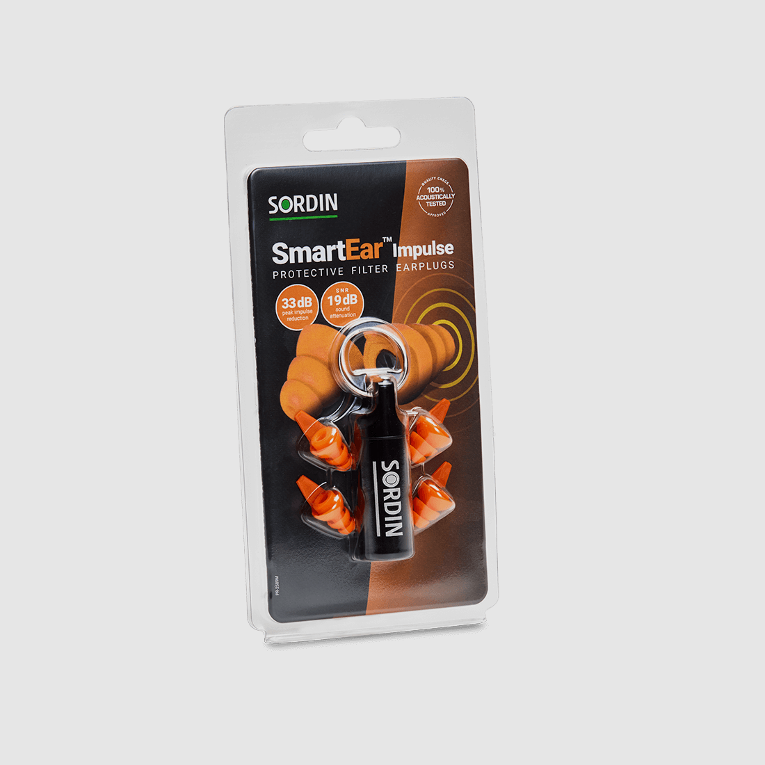 Sordin SmartEar Impulse bouchons d’oreilles orange, image 3 sur 5