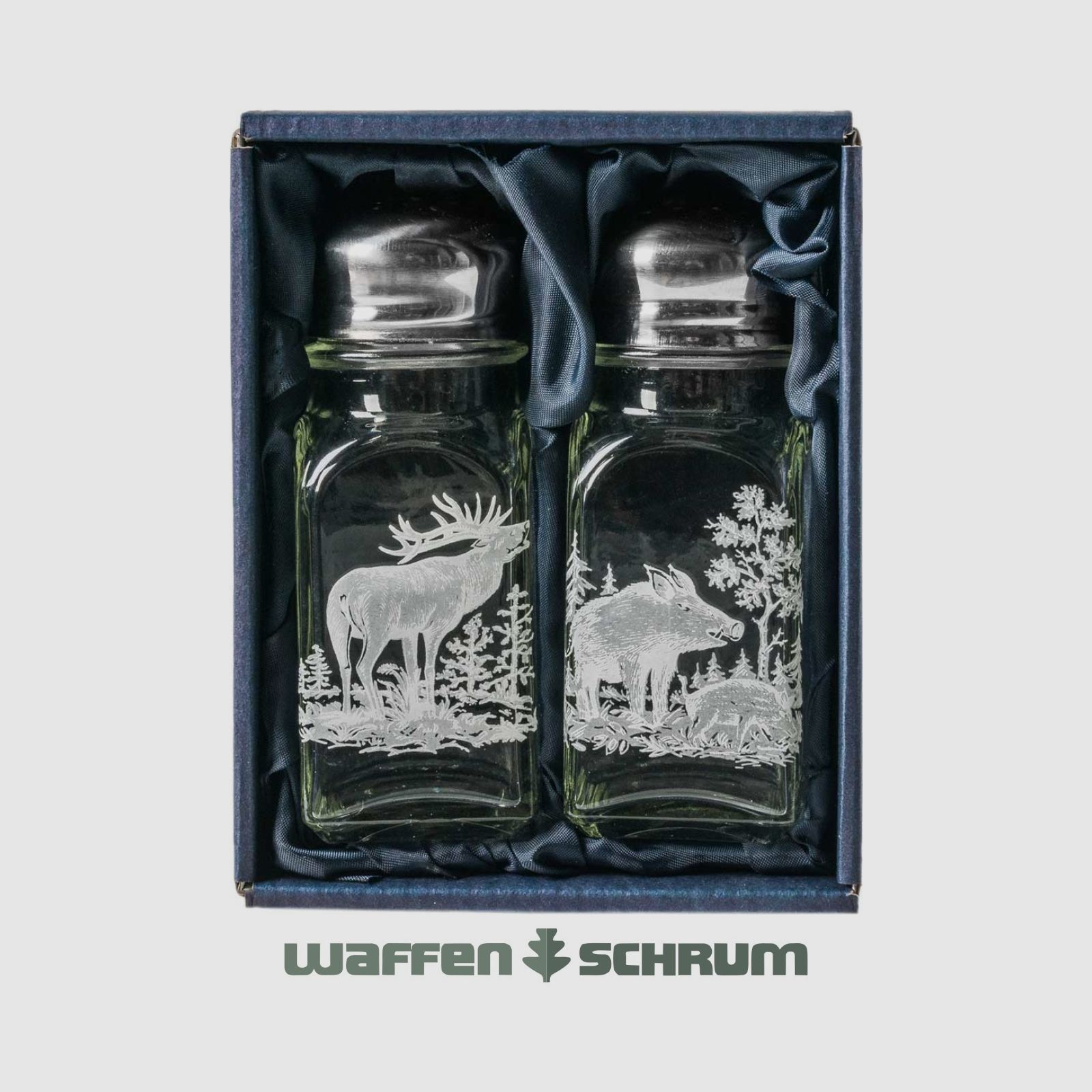Fritzmann salt and pepper shakers hunting decor