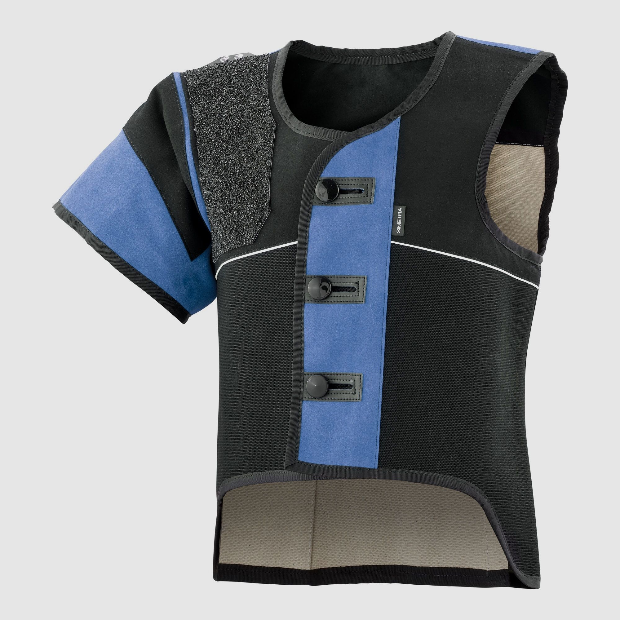 Simetra Primofit 10 Weste sitzend f. Rechtsschützen Schießjacke Leinen
