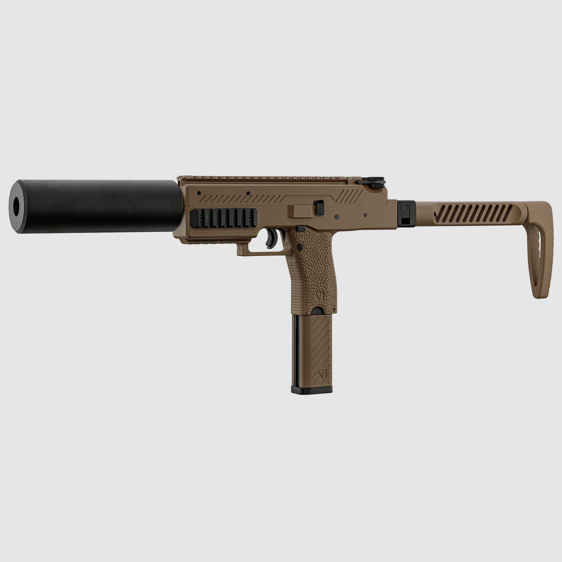 Replik Vorsk SMG VMP-1X mit Schalldämpfer - 0,95J, Bild 3 von 11