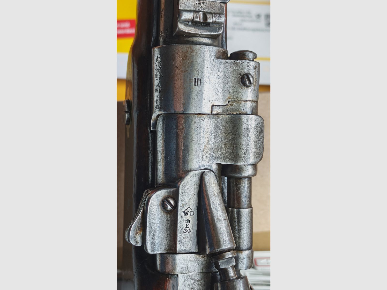 Original Snider Enfield Mk III Cavalry Carbine Kal. .577Snider - interessant gestempelt - sehr gut , Bild 6 von 13