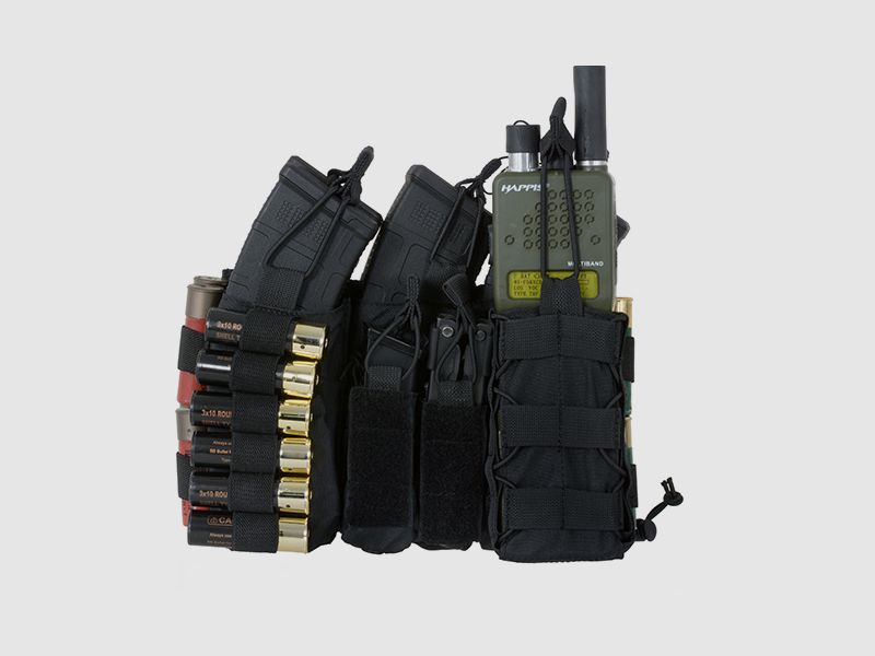 Multi-Mission MOLLE Front-Panel - Black [8FIELDS]