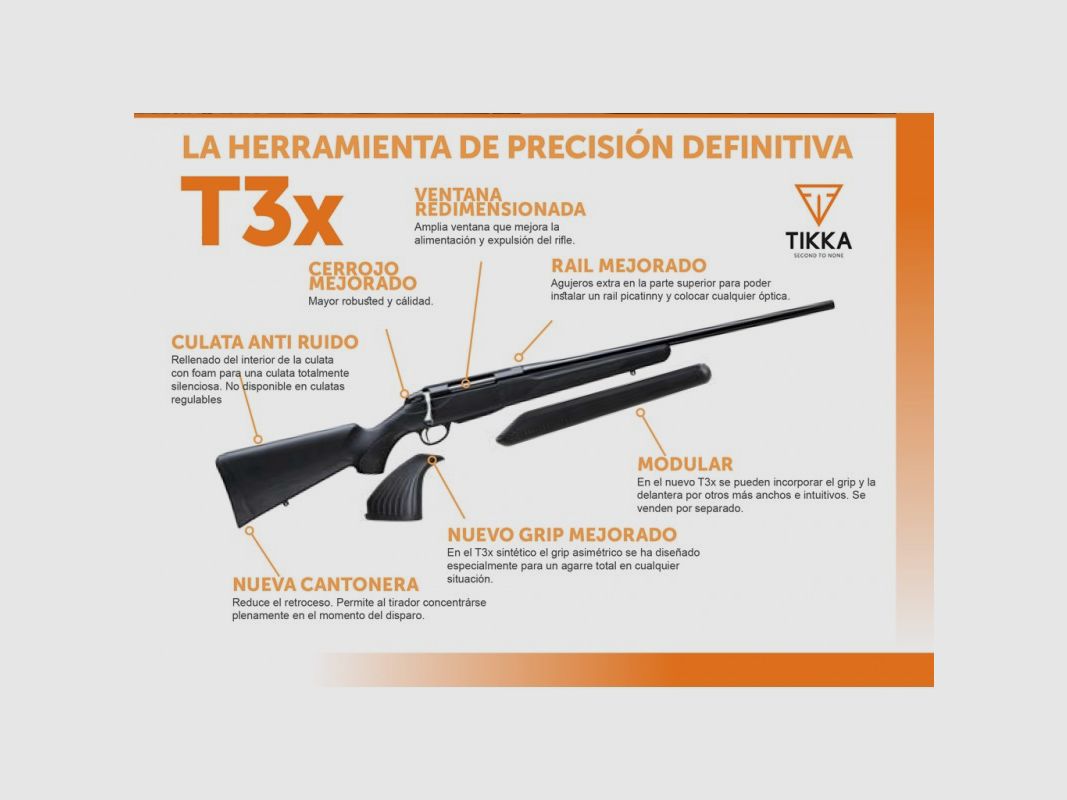 Karabinek Tikka T3X Hunter Stainless, zdjęcie 3 z 3