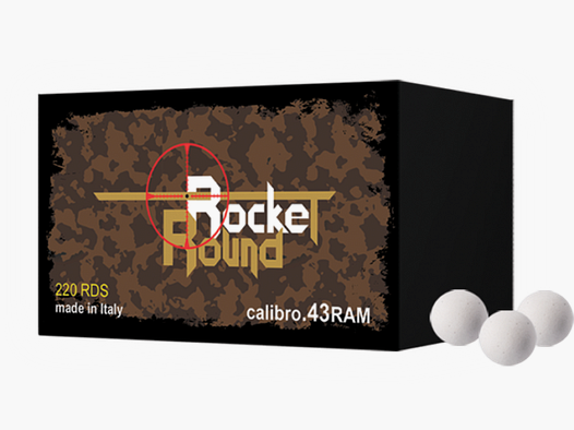 Round Rocket Kal. 43 RAM (Verpackung mit 220 Stück)