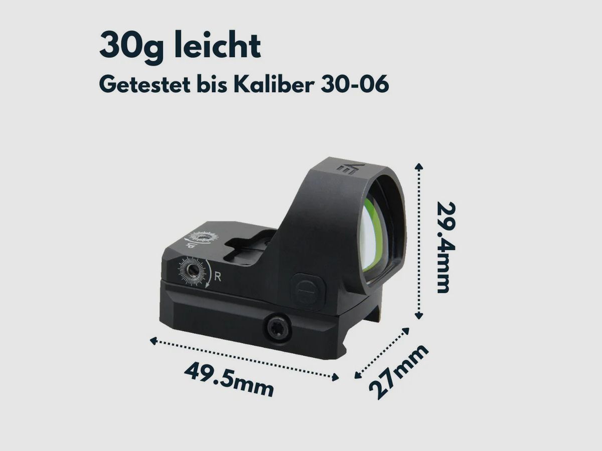 Vector Optics SCRD-M36 Frenzy-X FLEX 1x22x26 MOS Multi Reticle