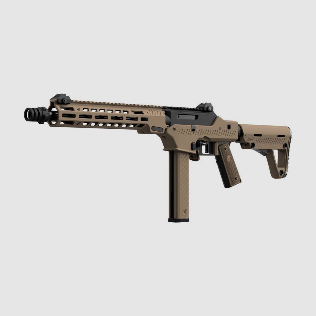 Airsoft-Replikat VMP-2M Tan Vorsk - Elektrischer Blowback - Hohe Präzision - Für realistisches Taktikspiel