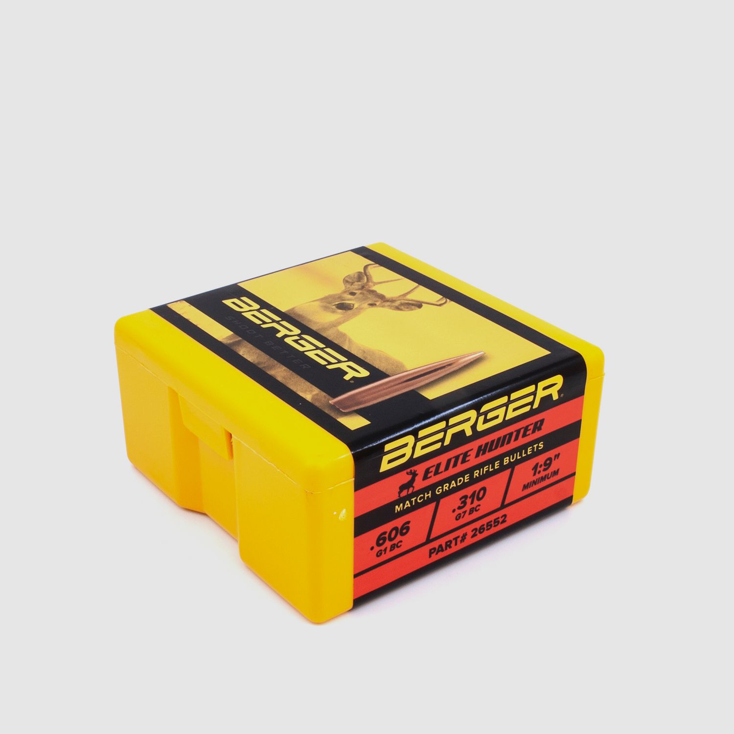 Balas Berger 6,5mm/.264 Elite Hunter 140GR 100 piezas