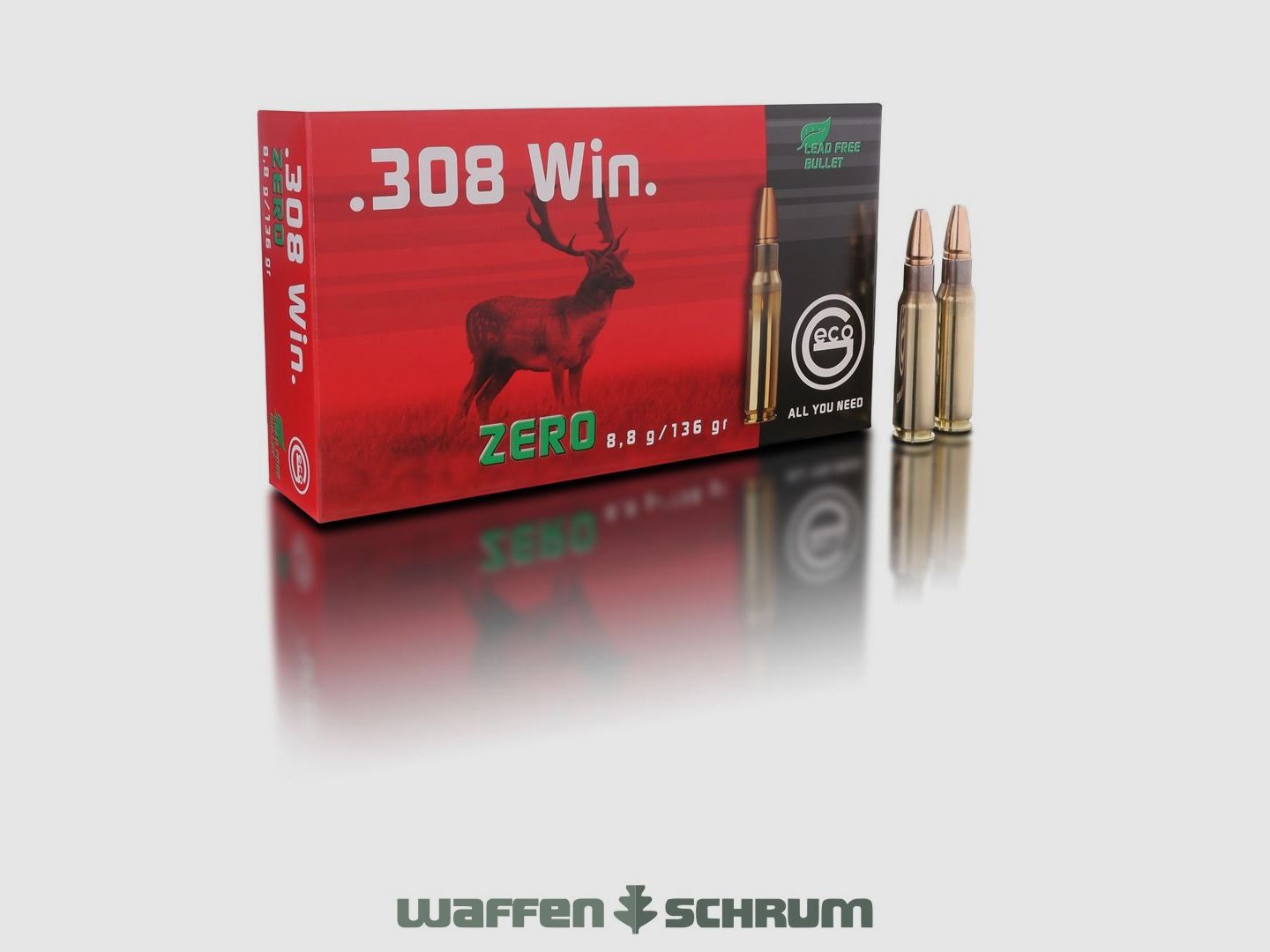 Geco .308Win Zero 8,8g - 136gr