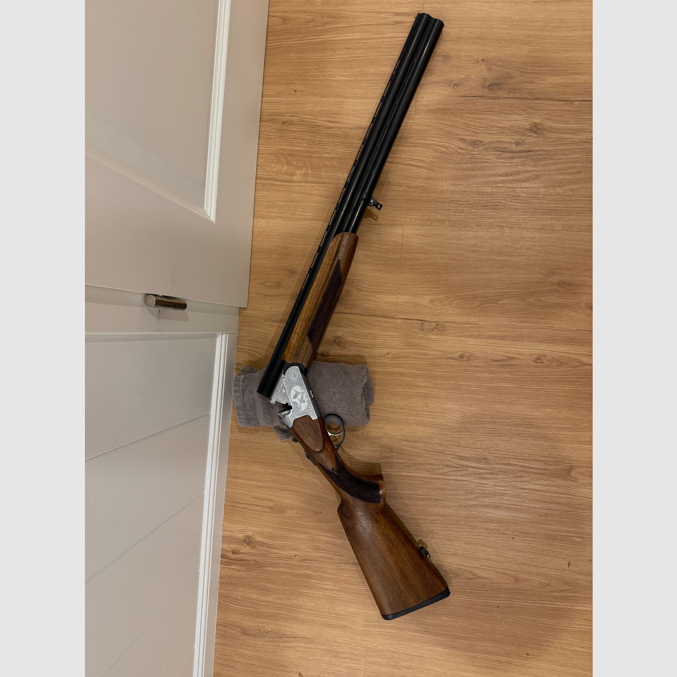 Double-barreled shotgun 12/76 "Forest Favorite" – adapted stock (up to 1.75 m)