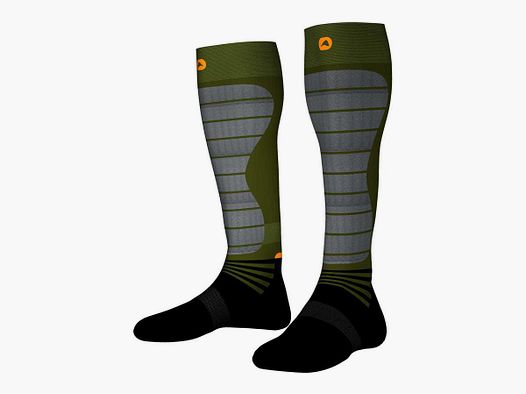Chaussettes hautes Monnet Hunting Expert kaki - P.41/42