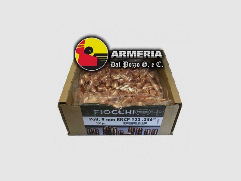 FIOCCHI PALLE 9X21 123GRS RNCP RAMATE