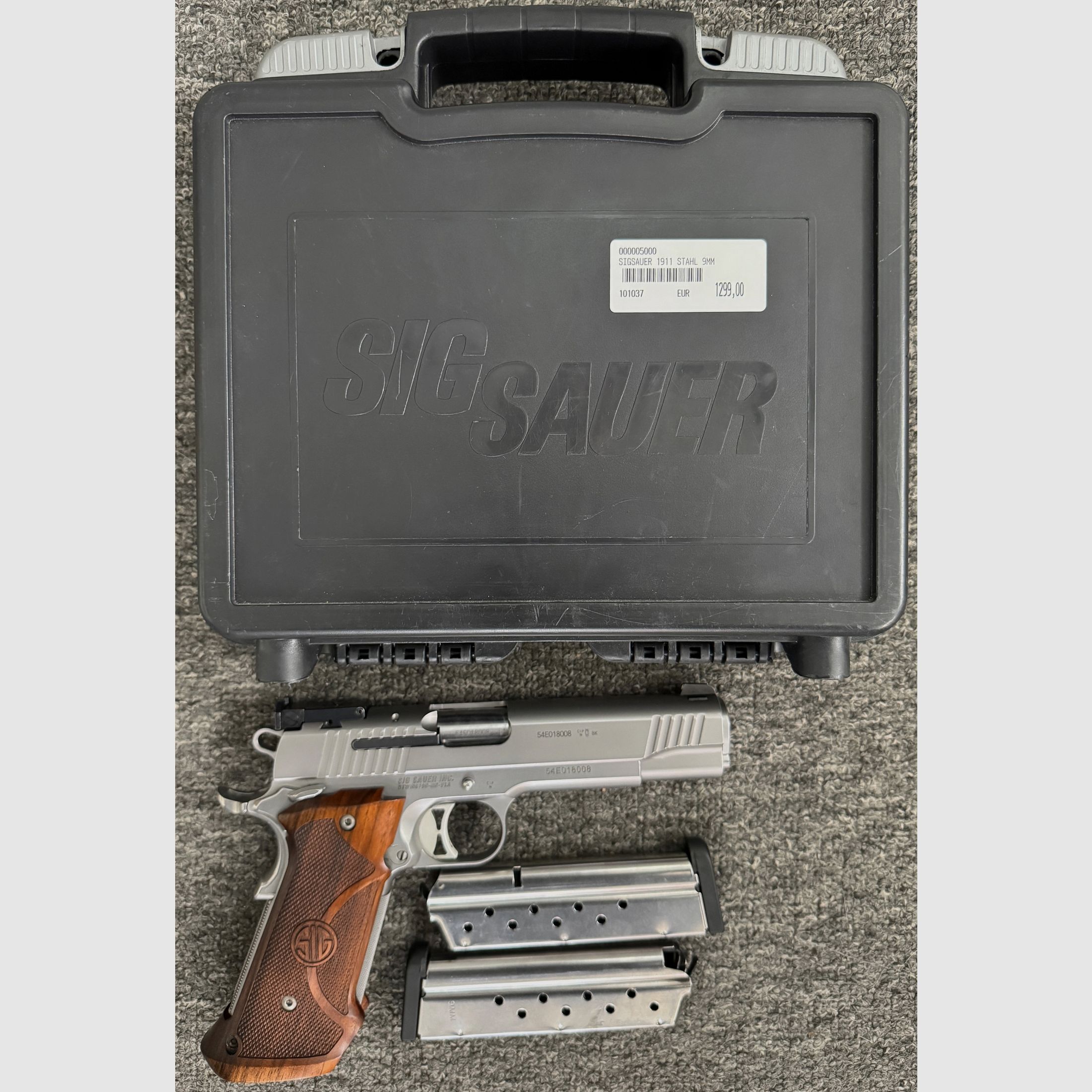 SigSauer 1911 Match Elite - 9mm Luger, image 1 of 11