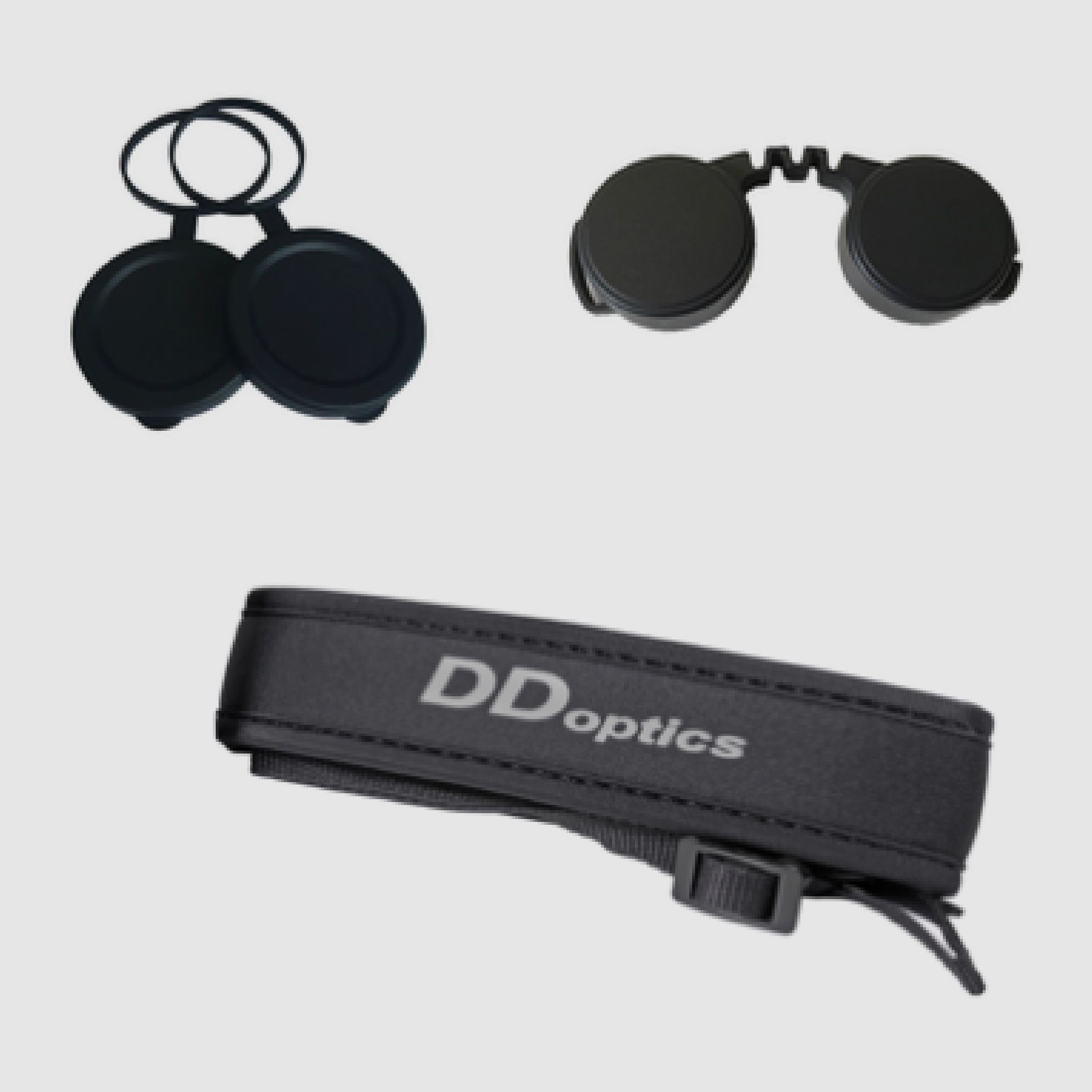 DDoptics 440120034 Fernglas Kolibri 10x33 Gen3 grün mit Tasche und Trageriemen