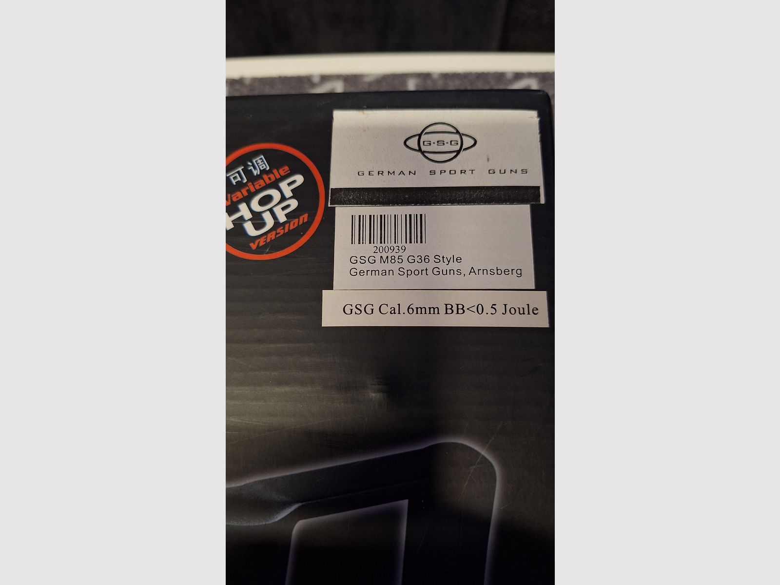 M85 G36 Stil GSG AEG 6mm BB "VOLL AUTO" Ab 14 Jahren!