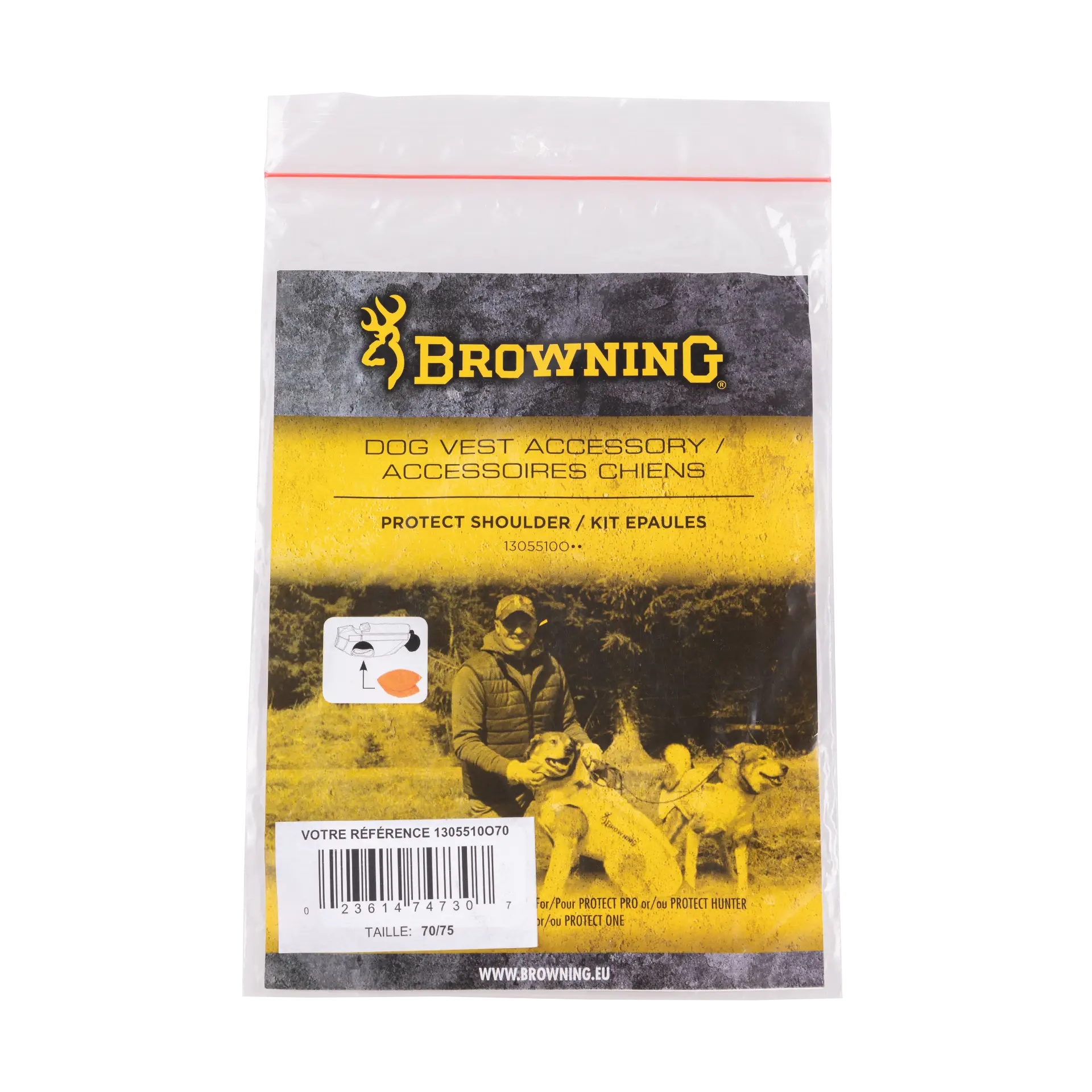 Browning KIT HOMBROS PARA CHALECO DE PERRO 50, imagen 2 de 2