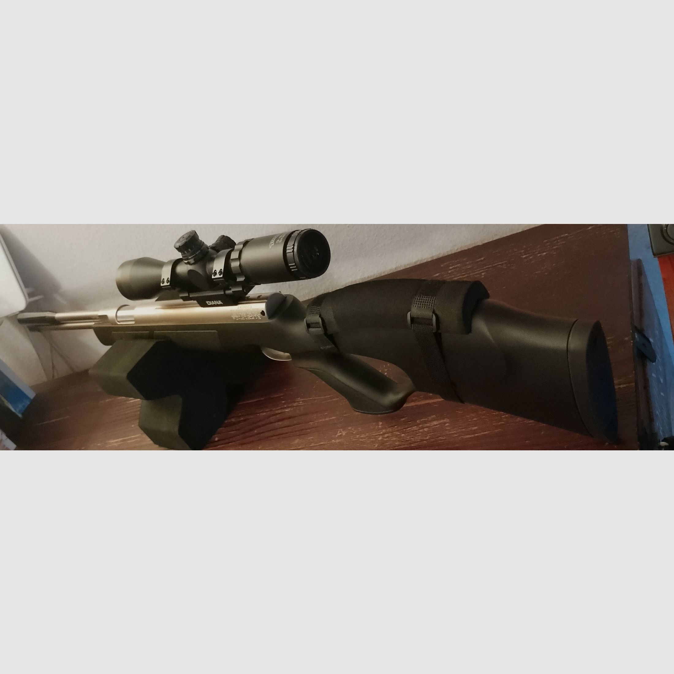 Fixed-barrel air rifle Weihrauch HW 97 Black Line STL Stainless, image 6 of 9