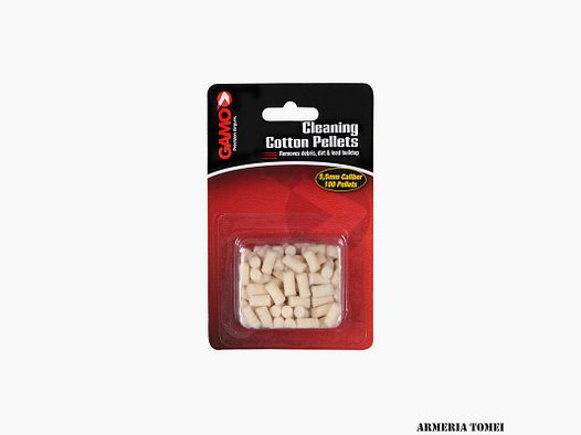 GAMO – FELTRINI IN COTONE CAL. 5,5 PULIZIA CONF. 100 PZ.
