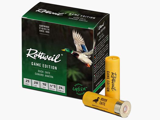 Rottweil 20/70 Game Edition Ente Steel 3,0mm - 24g