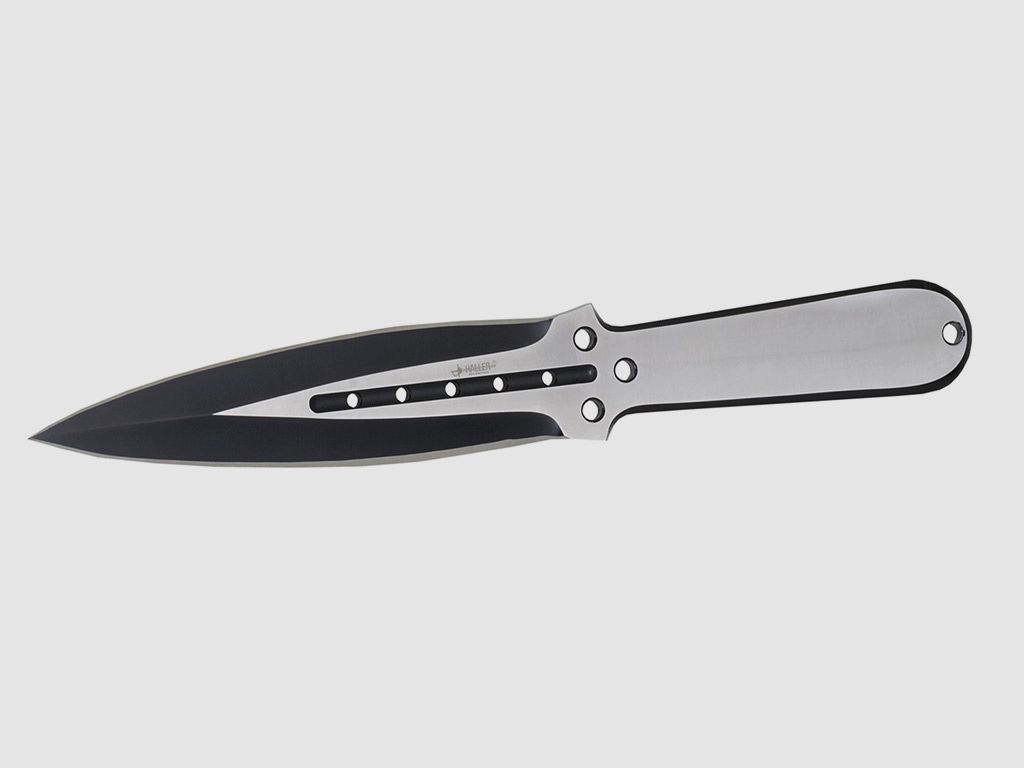 Wurfmesser Haller Stahl 420er KlingenlĂ¤nge 13,5 cm inklusive Nylonscheide (P18)