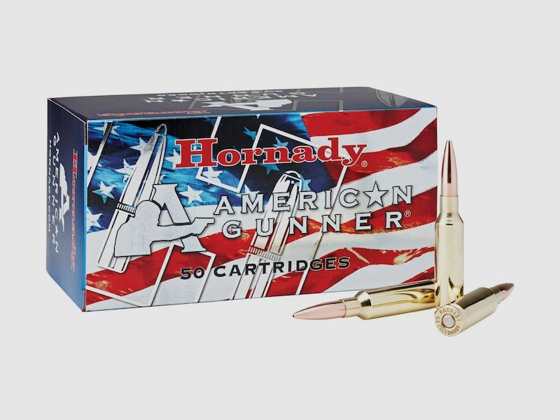 Hornady American Gunner 6,5mm Creedmoor 140GR BTHP Match 50 Patronen