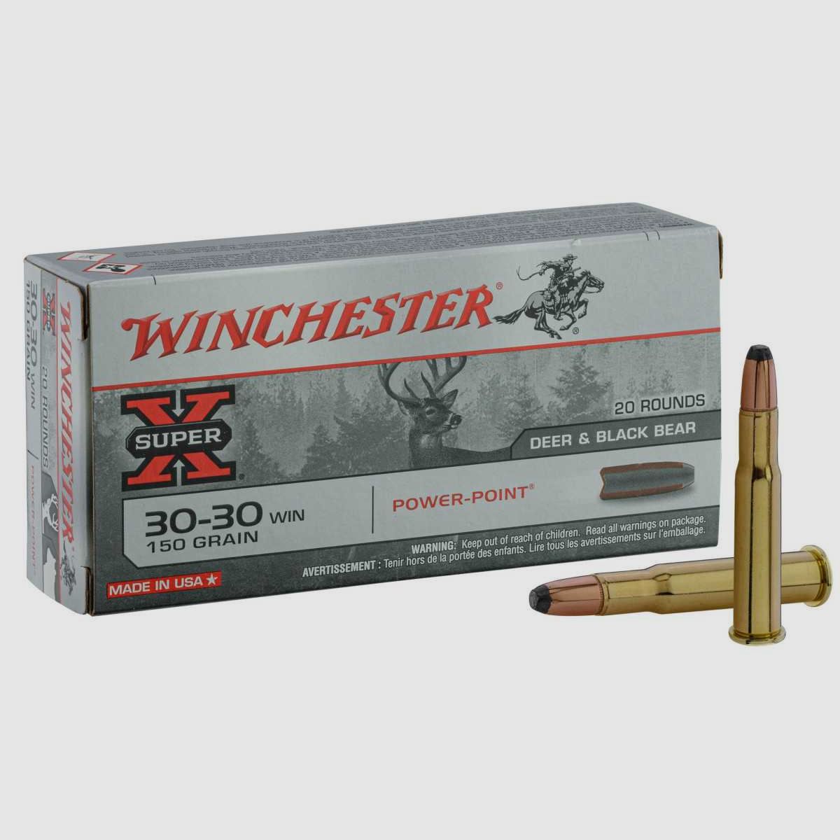 Winchester Power Point .30-30 Winchester - Ogive Power Point 150 gr, image 1 sur 3