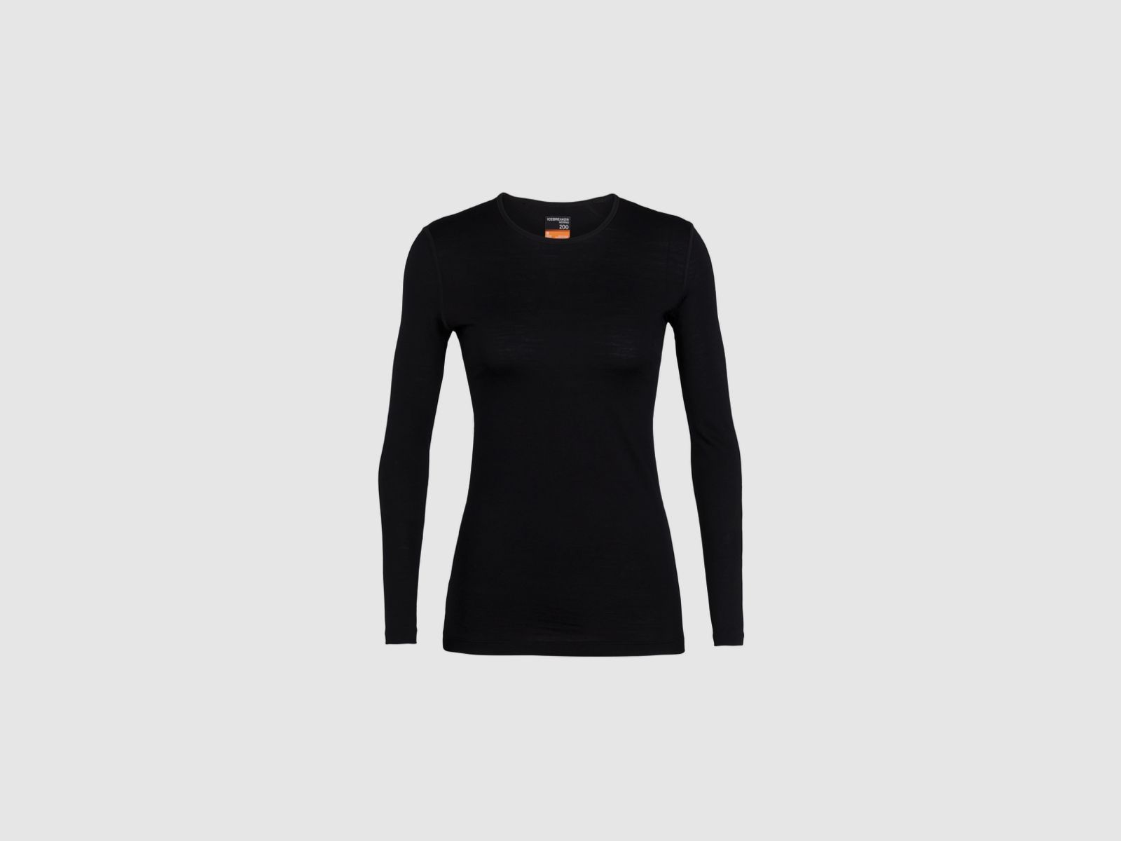 ICEBREAKER - Merino 200 Oasis Long Sleeve Crewe Damen Black