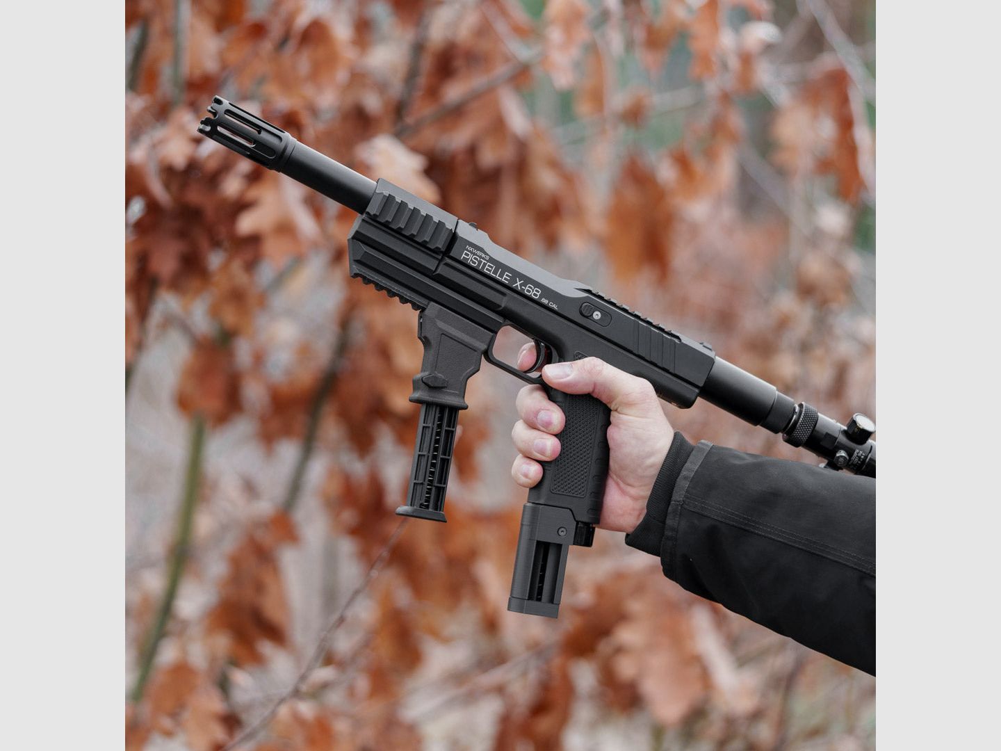 MAG - HOLDER | nur für 21 mm Picatinny | Vertical Grip | Pistelle X-68