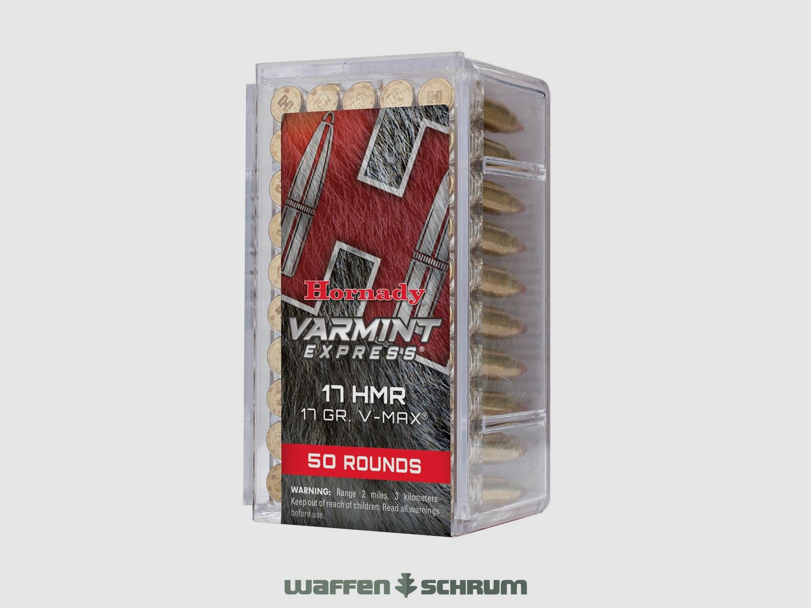 Hornady Varmint Express V-Max .17HMR 1,1g - 17gr.