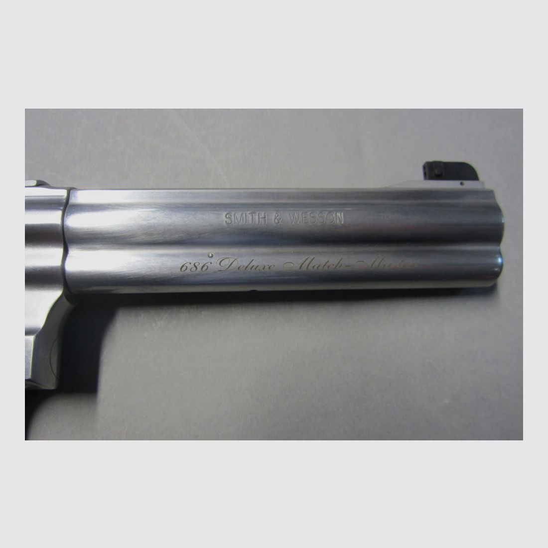 SMITH & WESSON USA Target Champion Deluxe Match Master 686 poliert