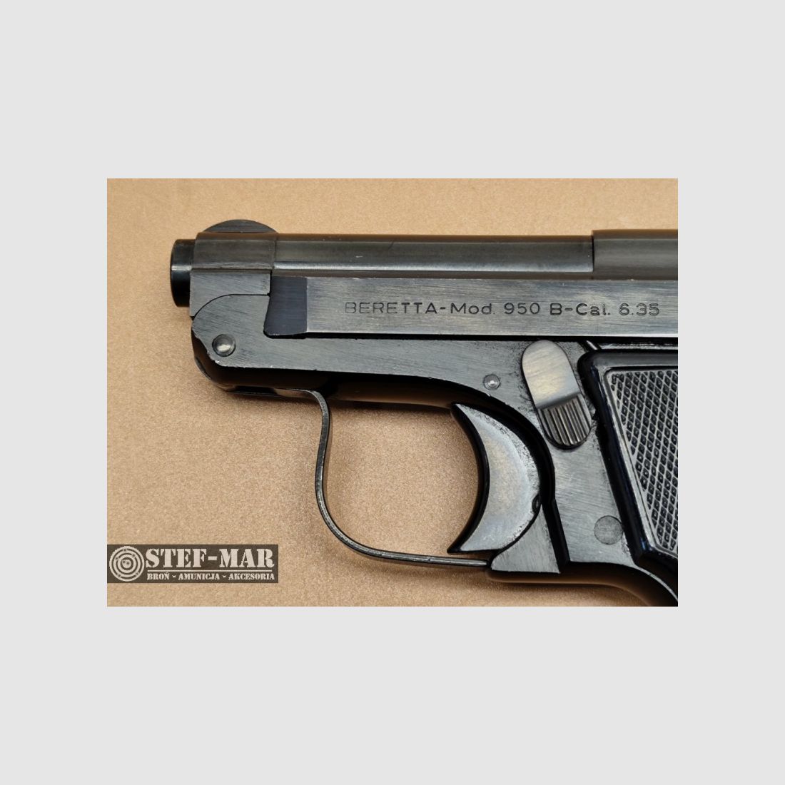 Beretta M950B Pistole, Kal. 6.35x15.5mmSR Br. (.25 ACP) [C5400], Bild 5 von 13