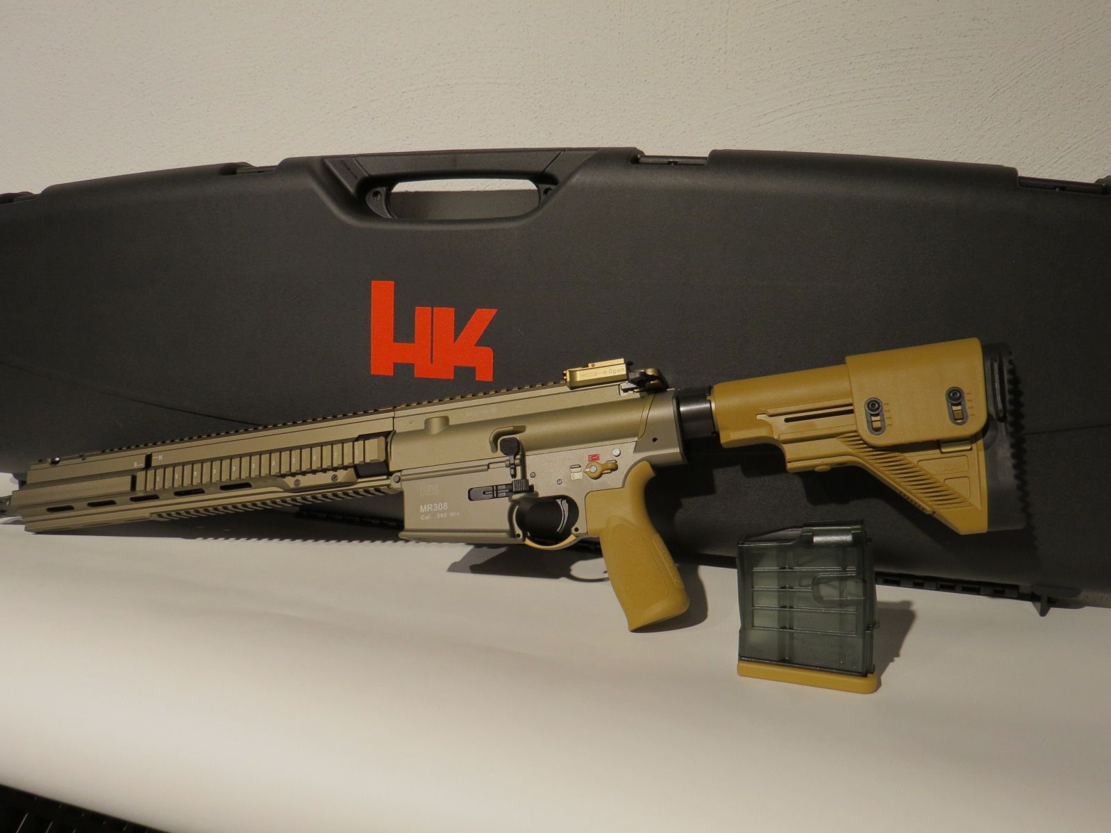 Heckler&Koch / H&K MR308 A3 28 16,5" Lauf - Büchse - .308Win - RAL8000, Gas-Piston-System HK417/G28