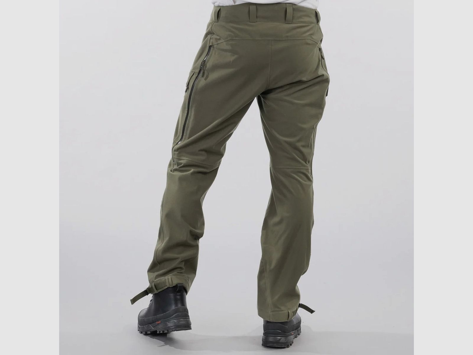 Bergans Hogna 3L Pantaloni Green mud, immagine 3 di 5