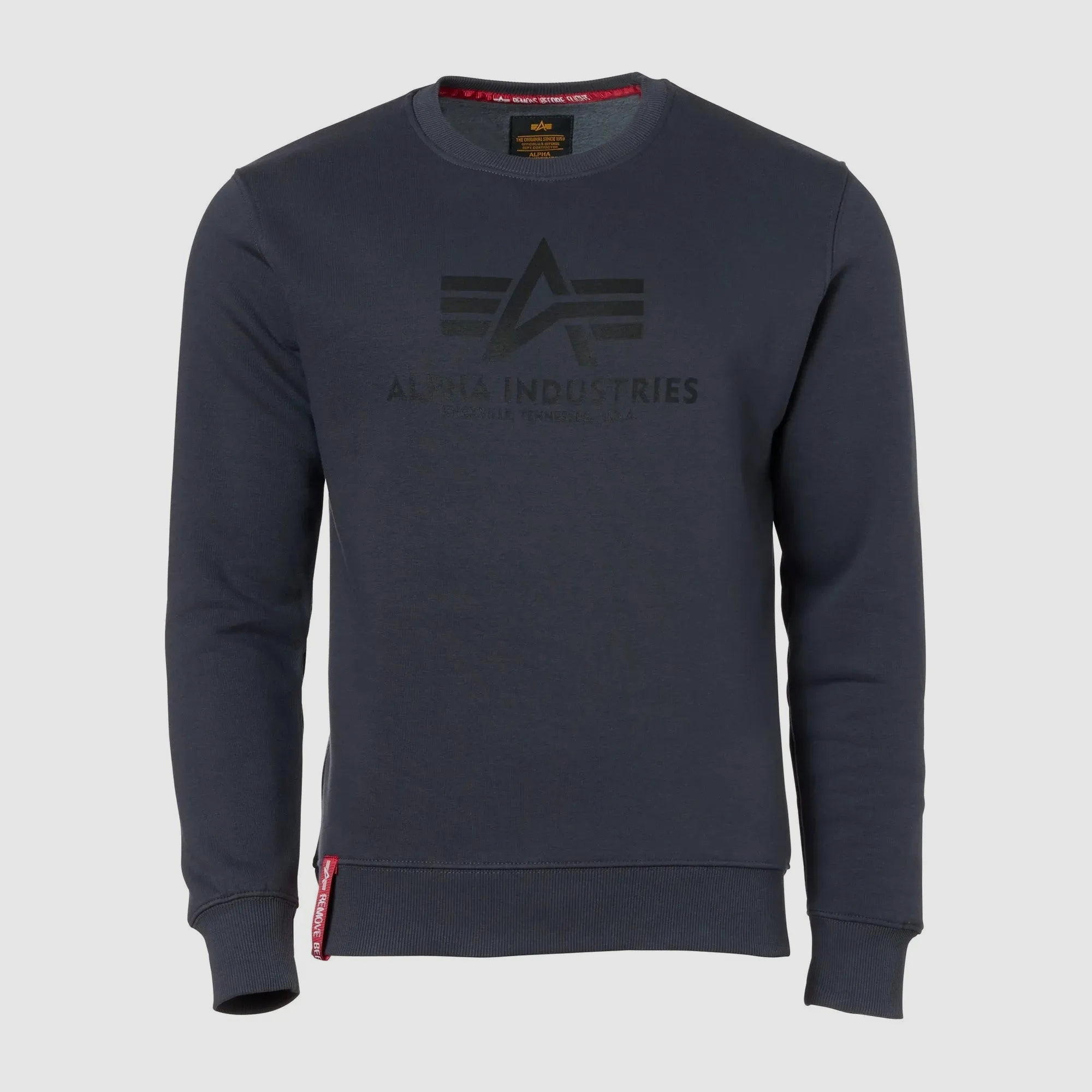 alpha industries Alpha Industries Pullover Basic Sweater grey black / black