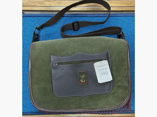 Grüner Wildleder-Rucksack Ref.555