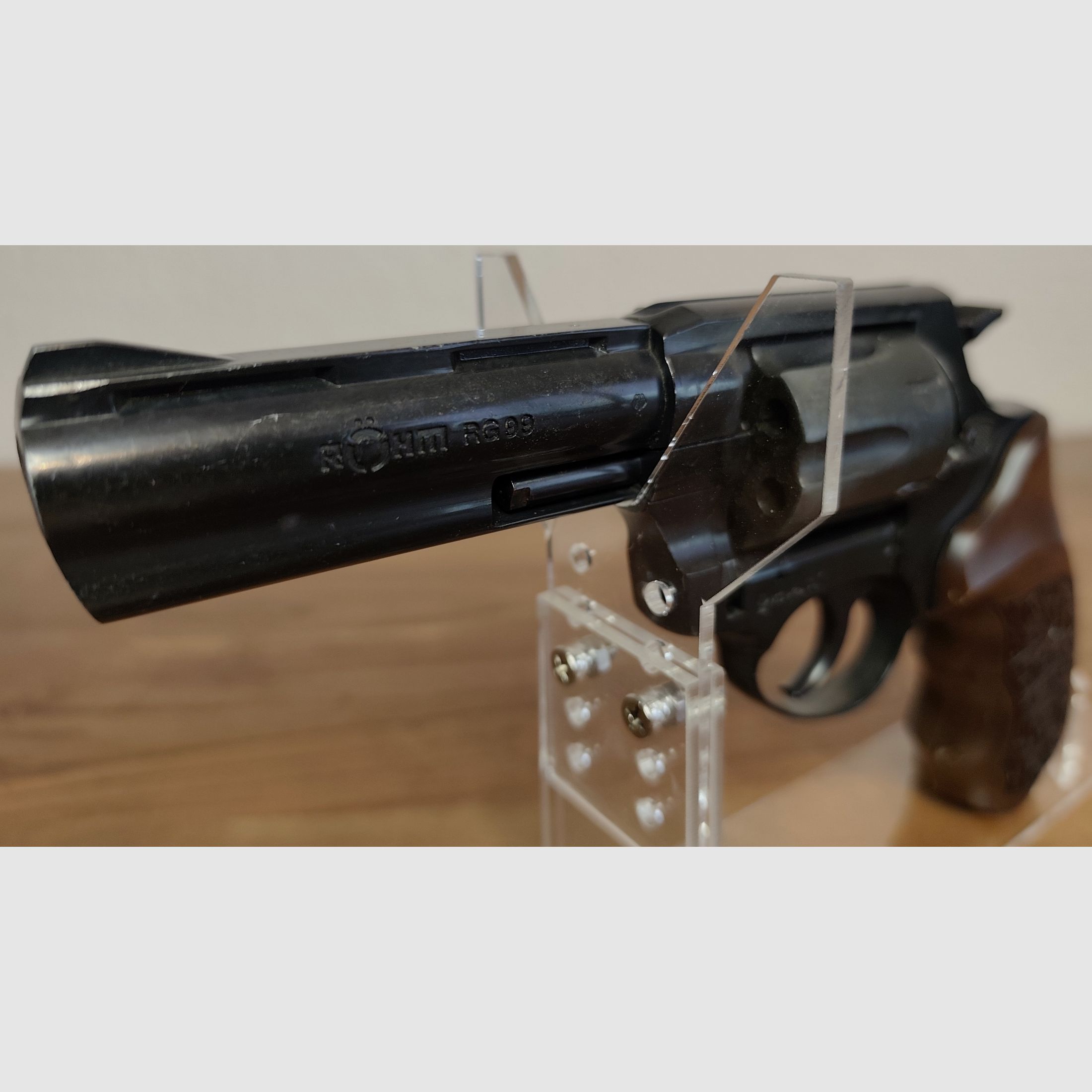 Röhm RG 99 nera vecchia PTB 452 del 1994 + munizioni ed effetti pirotecnici