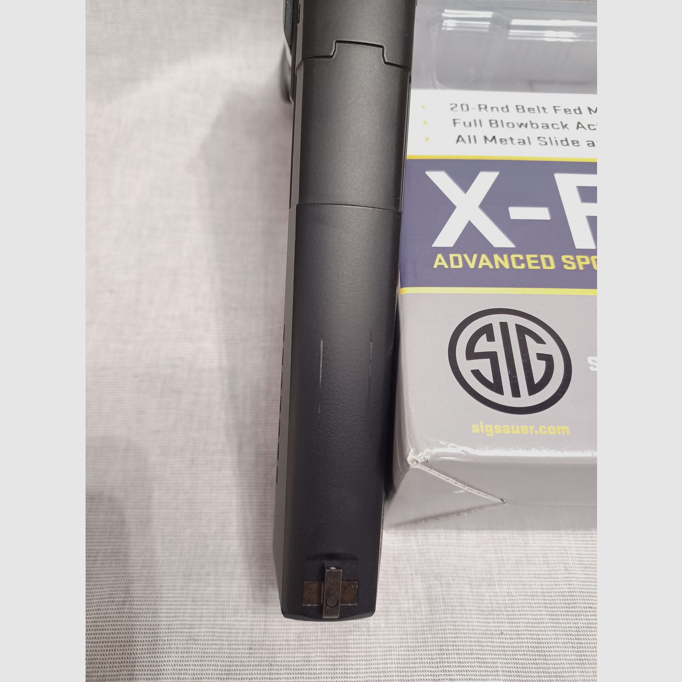 SIG SAUER X-Five / 4,5 mm Diabolo / BlowBack / CO2 / Pistole / OVP (83)