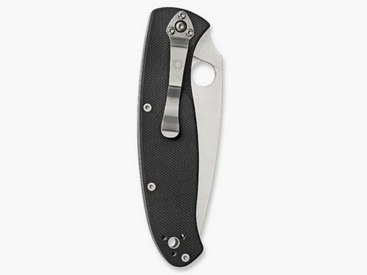 Spyderco Resilience G-10 Schwarz Glatt