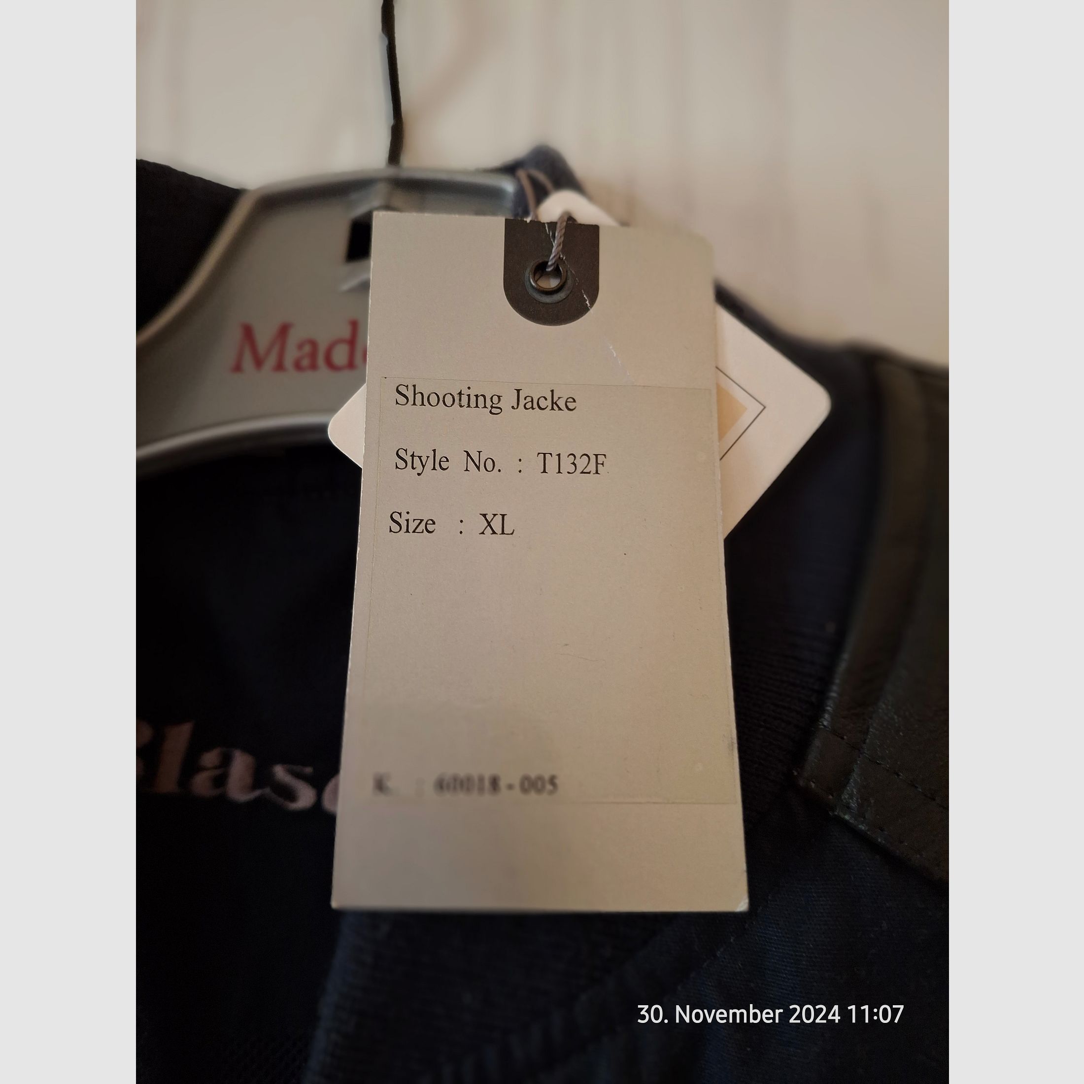 Blaser schietvest nieuw en origineel...!